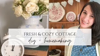 Fresh & Cozy Cottage | DIY, Decor, & Homemaking Ideas to Brighten and Cozy Up Your Home