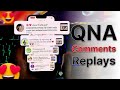 Reply to You’re Comments 😁 - Question Answers 🔥 - QNA
