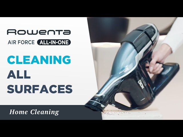 Cleaning efficiently across all surfaces | AIR FORCE™ ALL-IN-ONE | Rowenta  - YouTube