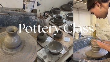 Finding Beauty in Imperfection | My First Pottery Class | Calming Pottery Making