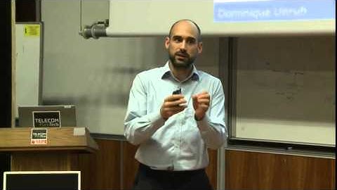 8.Dominique Unruh - Quantum position verification in the random oracle model