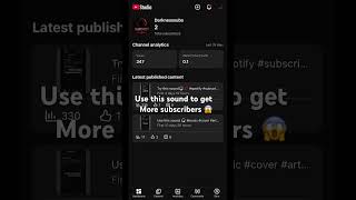 Use this sound🎧😱#animation #artist #subscribe #song #aoudio