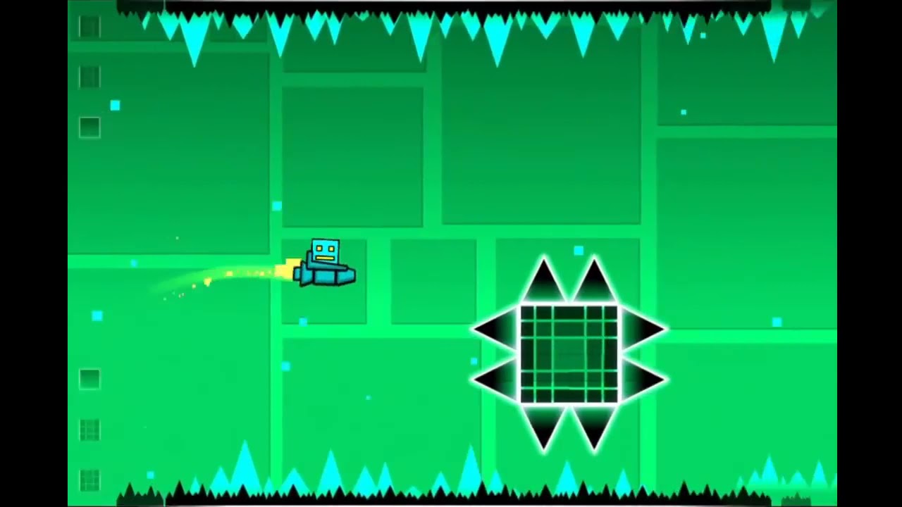 Waterfall geometry dash