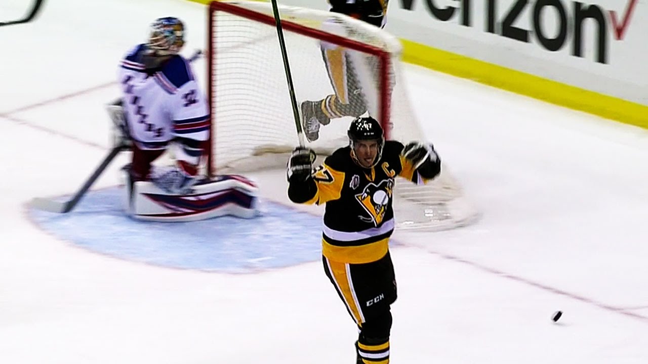 Crosby tips in goal with surgical-like precision