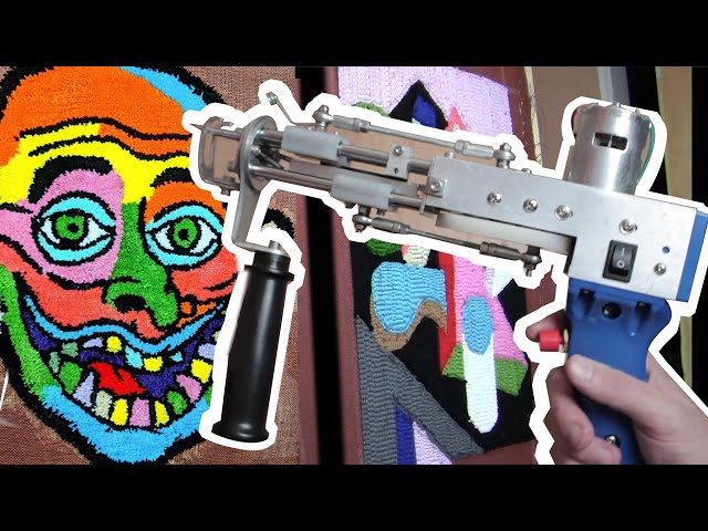 Tufting Guns and Making Rugs! - Project Talk - Lansing Makers Network