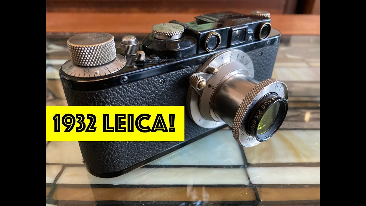 A 1932 Leica II 35mm Camera--Quarantine Edition - YouTube