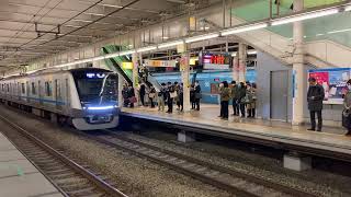 小田急5000系5055編成各駅停車新宿行OH32海老名駅到着！