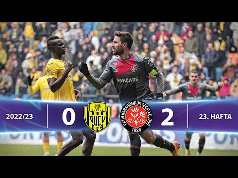MKE Ankaragücü 0-2 VavaCars Fatih Karagümrük - Highlights/Özet | Spor Toto Süper Lig - 2022/23