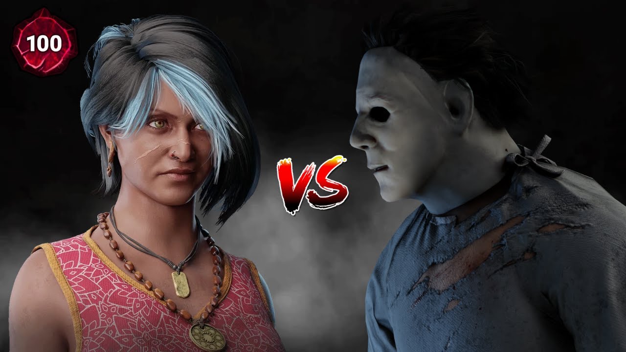 Myers VS P100 Streamer | Dead by Daylight - YouTube