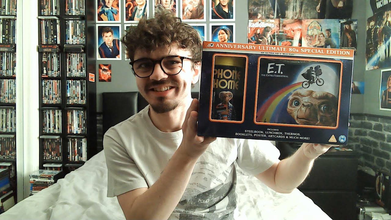 E.T. The Extra-Terrestrial: 40th Anniversary Ultimate 80s Collectors Edition 4K/Blu Ray Closer Look