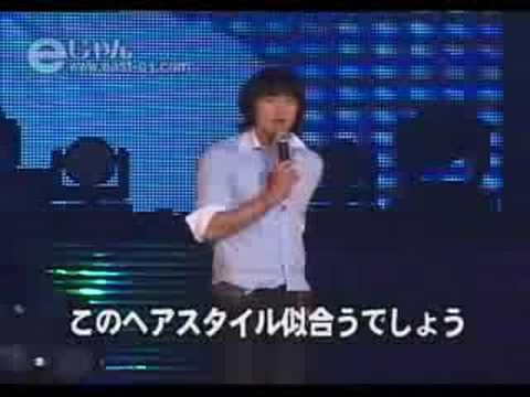 080727 Rain's Fan meeting in Korea ( japan sub)