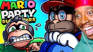 Reaction To Mario Party Superstars - Lui Uses The Forbidden Character...