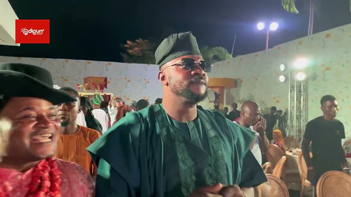 Arrival of Odunlade Adekola at OVERSABI Aunty Movie Premiere 