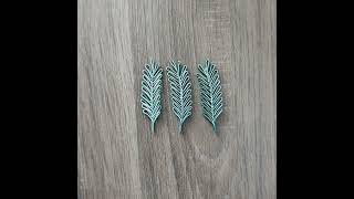 Quilling Leaves For Christmas Deco