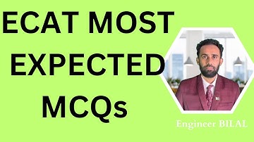 ECAT Preparation 2023 Past Papers Repeated MCQs with Solution ll ECAT Past Papers ll ECAT Lectures