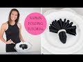 Napkin Folding for Wedding | Fan Napkin Folding Tutorial | Quick, Easy & Stylish