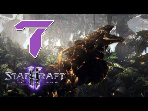 Видео: Прохождение StarCraft 2: Heart of the Swarm #7 - Пробуждение древнего [Эксперт]