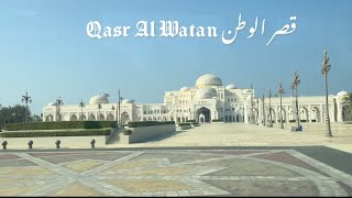 Step Inside the UAE's Billion-Dollar Presidential Palace! 🤯👑| Qasr Al Watan | YallaTravelwithMe 
