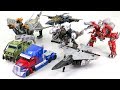 Transformers 5 TLK Voyager Optims Prime Hound Scorn Megatron DragonStom Nitro Grimlock Robots Toys
