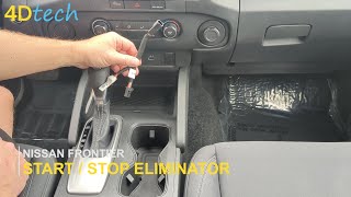 Nissan Frontier DISABLE Auto Start/Stop Feature - Turn ON and OFF permanently! [2022+]