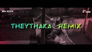 Theythaka Song Remix | Kudukku 2025 | DJ KRJ X VDJ ASWIN | New malayalam song | 2021