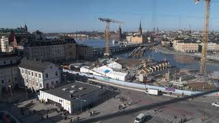 Stockholm Projekt Slussen Mars 2024. Del 45 UHD 4K