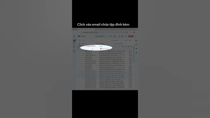 #57 Cách thêm file đính kèm từ Gmail vào Drive