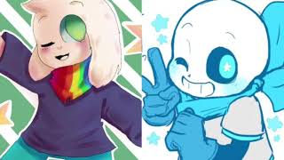 Storyshift Asriel Vs Underswap Sans Stronger Than You Duet