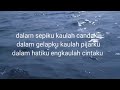 dalam sepiku kaulah candaku||cintaku (lyrics) cover by Maulana Ardiansyah