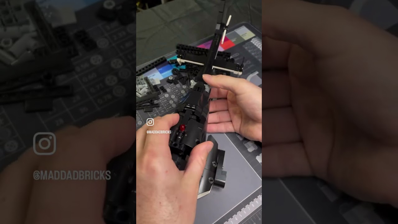 This Technic + System subassembly on MOCturnal's Airwolf from 