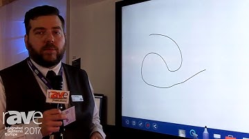 ISE 2017: BenQ Features RP750K Interactive Flat Panel with Integrated Soundbar and NFC