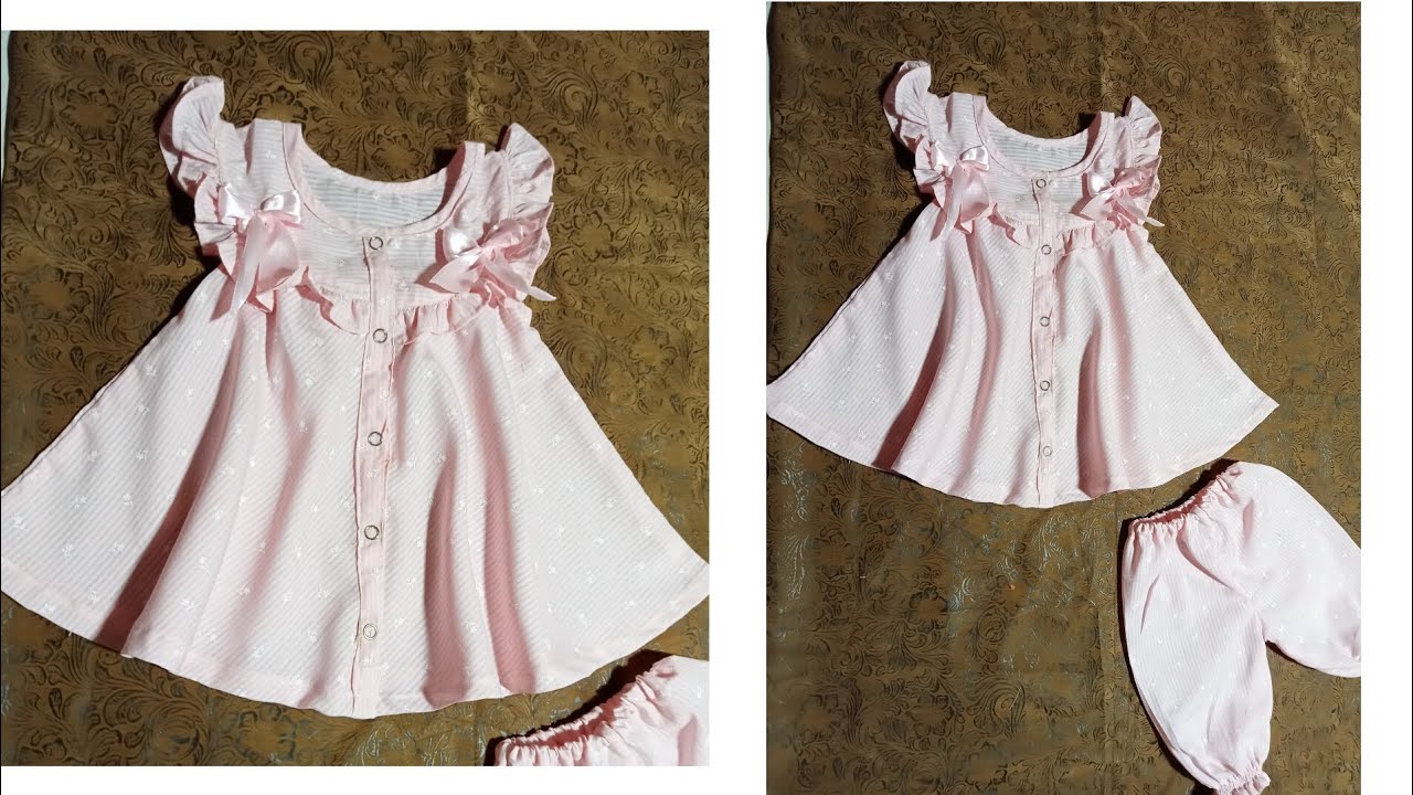 New Summer Dress For Baby Girl In Frock Style Embroidery Print main image 0