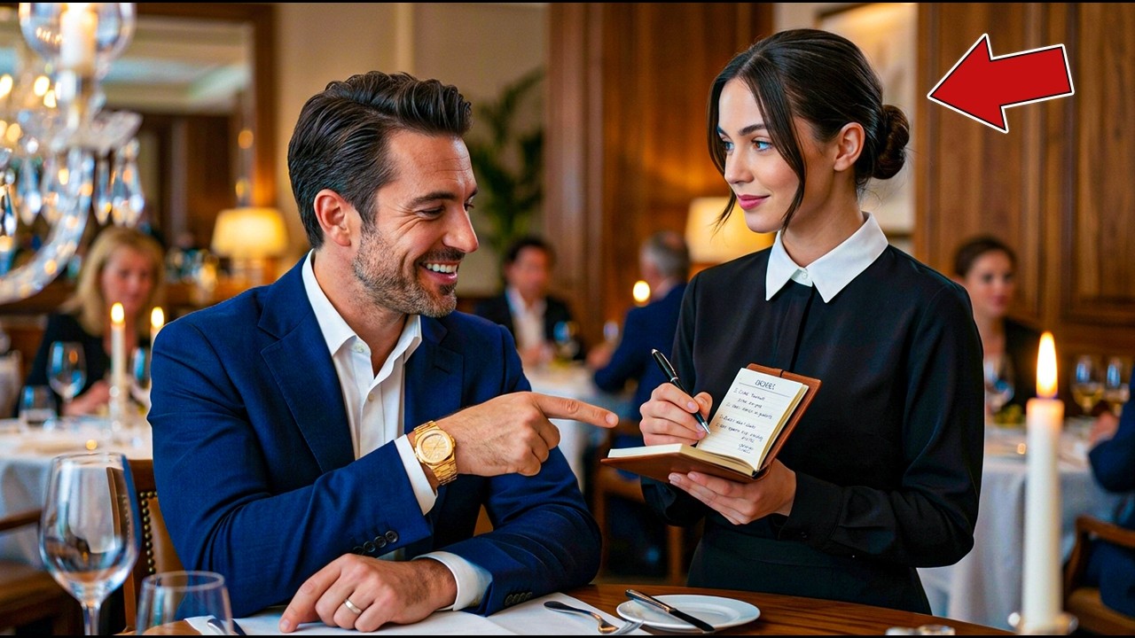 Le PDG millionnaire riait en défiant la serveuse… sans savoir qu’elle avait tout compris...