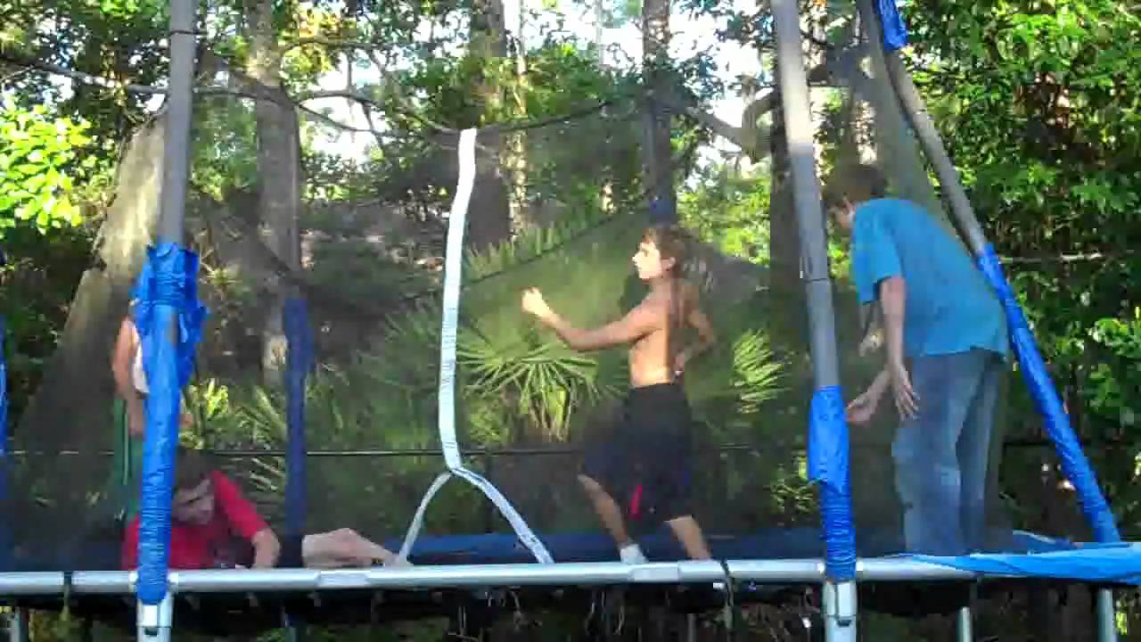 Mix Of Trampoline Wrestling Finishers YouTube