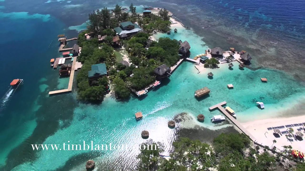 Tim Blanton Aerial Demo on Roatan - YouTube