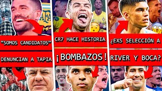 ¿ARGENTINA ganará la COPA AMÉRICA?+ DENUNCIAN al CHIQUI TAPIA+ CR7 advierte+ Bombas en RIVER y BOCA