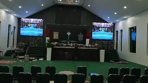Brand new Ehonor Series P2.5 Indoor LED Display, perfect for churches.