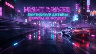 River Road Moonlight | Synthwave Cruise Through the Neon Night