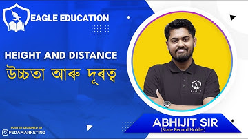 Height and Distance/ Trigonometry/maths/Abhijit Sir/Grade III/Grade IV/Eagle Education/ADRE2.0/