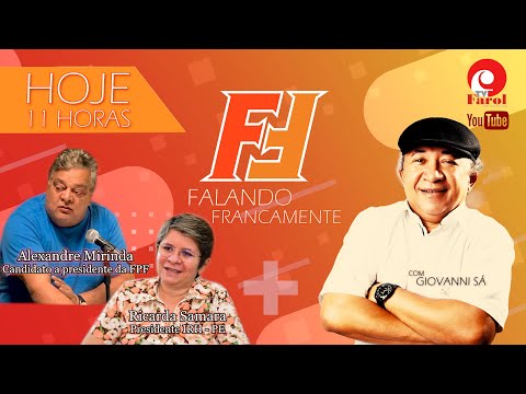 FALANDO FRANCAMENTE com ALEXANDRE MIRINDA E RICARDA SAMARA