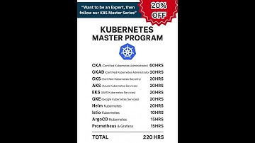“Kubernetes Master Program – Become a Certified Kubernetes Expert” #kubernetes #containermanagement