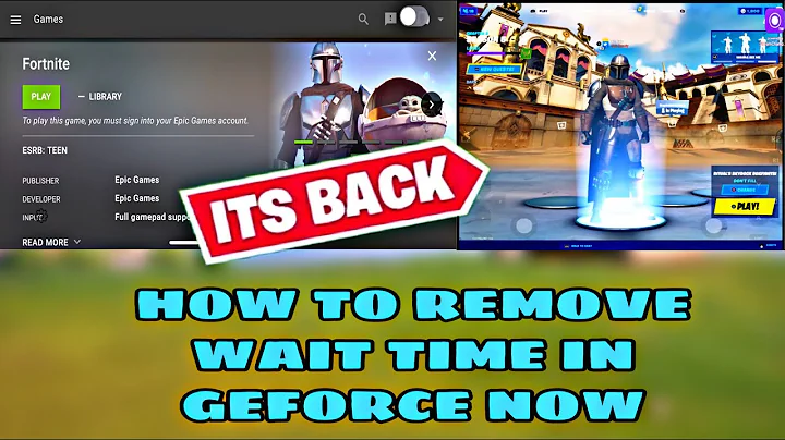 Reduziere die Wartezeit auf GeForce Now und spiele Fortnite Mobile auf iOS