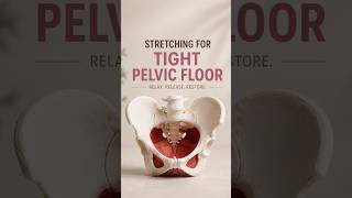 Hidden Pelvic Floor Tension? Try This Simple Stretching Routine While Reading 📚💜