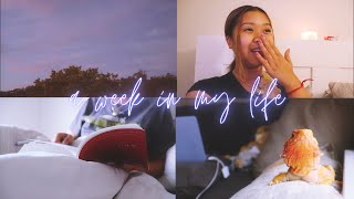 WEEK IN MY LIFE ✨ my reading vlog, working a 9-5 job, balancing work with youtube and more