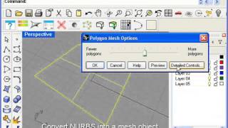 1. Rhino Membrane Tutorial - Hypar 4 points