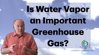 Is Water Vapor an important greenhouse gas?