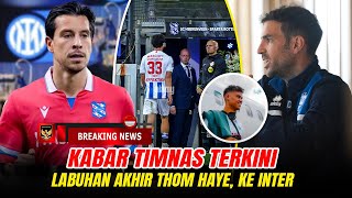 LEMBAR BARU! Sambutan Warga Inter Untuk Thom Haye. Jairo dan Mess Hilgers Diuji Kontra Tanzania