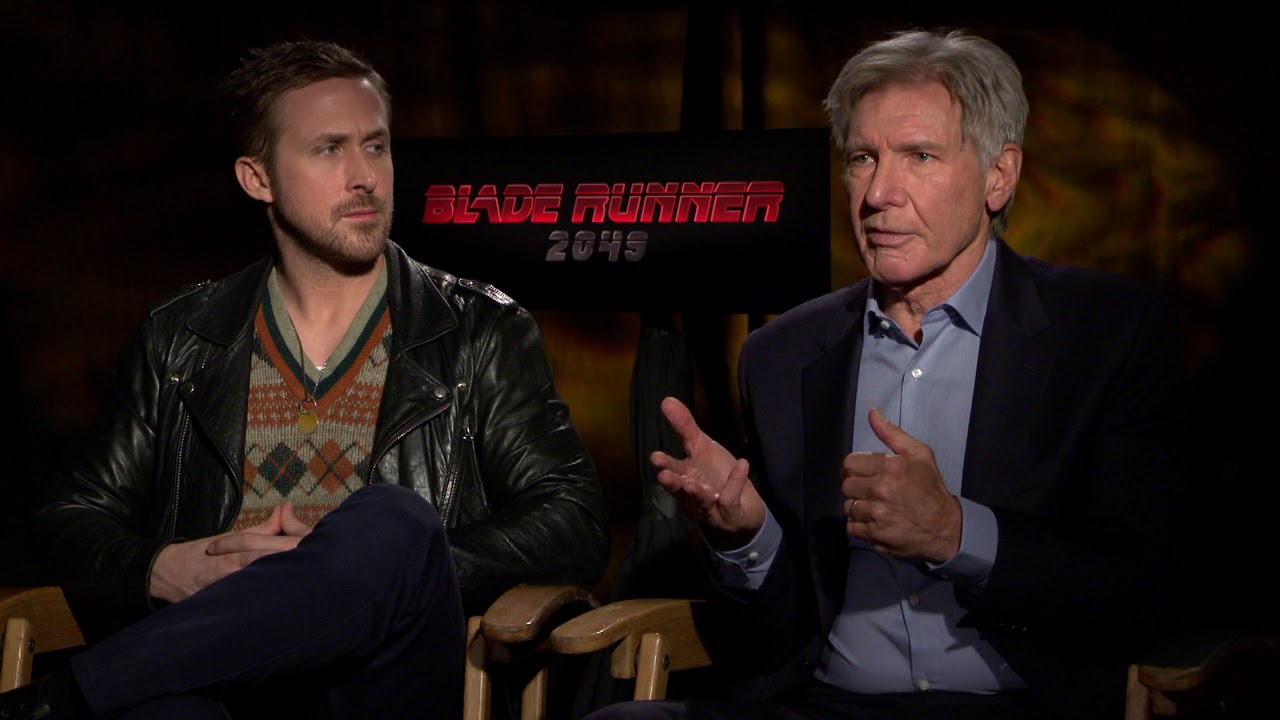 Blade Runner 2049 Interview - Harrison Ford & Ryan Gosling 