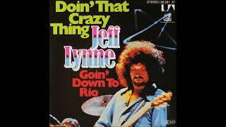 Jeff Lynne - Doin&#39; That Crazy Thing (Single Version) - Vinyl recording HD