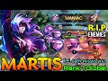 Powerful Offlane Martis Rock The Enemies!! - Top 1 Global Martis by ILE oath misses you. - MLBB